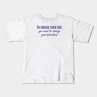 Priorities Kids T-Shirt